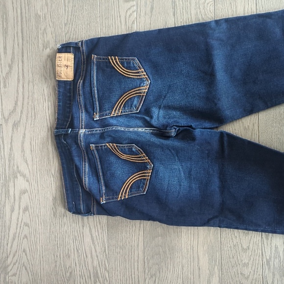 Hollister Dark Blue Mid Rise Skinny Jeans - Size 28 Great Condition - Picture 5 of 5
